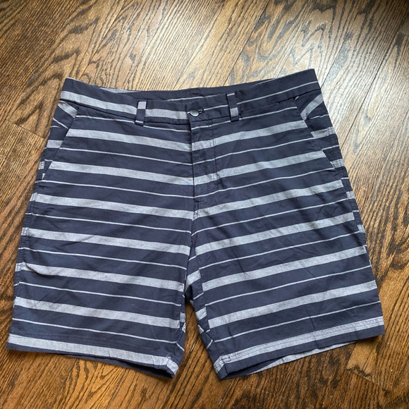 Lululemon Other - Men's Lululemon KAHUNA Shorts Size 38 Blue Striped